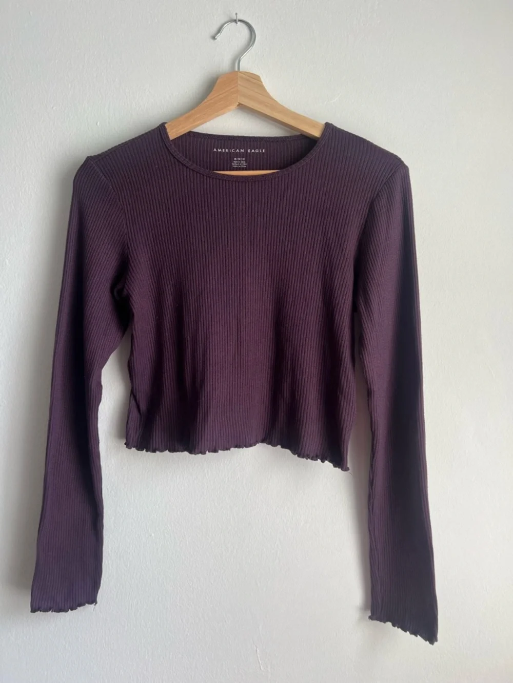 American Eagle Plush Long-Sleeve Baby Tee - Picture 3 of 4